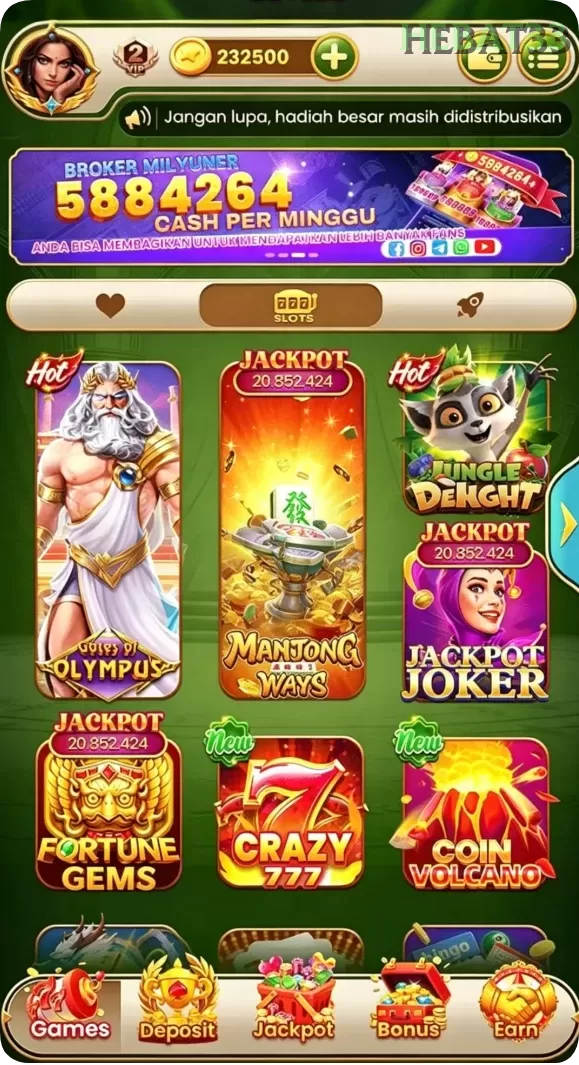 Screenshot Monte77 nomor 3